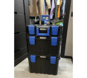 Набор ящиков для инструментов 4 в 1 HOEGERT TECHNIK: организация и безопасность ваших инструментов!