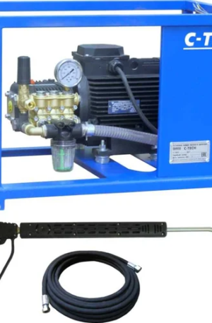 Аппарат высокого давления C-TECH NEXT (200 бар, 15 л/мин, 5.5 кВт) + комплект ручной мойки NTR2015ES1E4BP2FM-10-SPG60