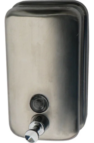 Дозатор для жидкого мыла Solinne из нержавеющей стали, TM804ML, матовый, 1000 мл — стиль и практичность в одном флаконе!