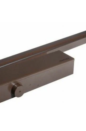 Дверной доводчик DOORLOCK DL300S BC size 3-5 со скользящей тягой, коричневый 75557