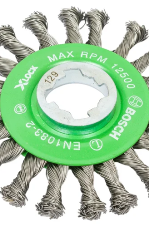 Кольцевая щетка X-LOCK (115 мм; 0.5 мм) Bosch 2608620733 — профессиональный инструмент для вашего мастерства!