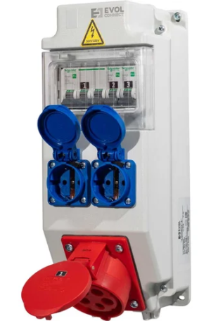 Навесной щит с розетками EVOL Combox 5 0101-003-1 — идеальное решение для вашего электрооборудования!