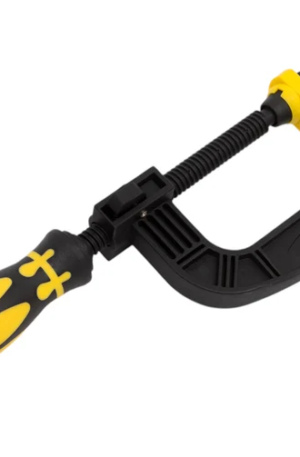 Нейлоновая струбцина TOPEX 75 мм 12A382 — надежное крепление для вашего мастерства!