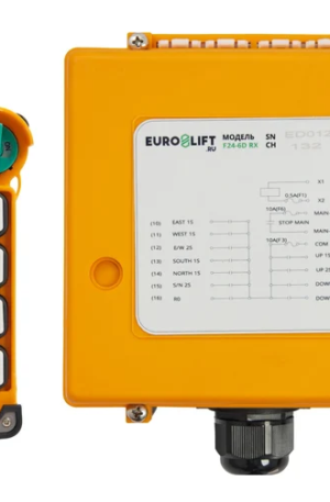 Радиоуправление EURO-LIFT F24-6D — комфорт и точность управления техникой!