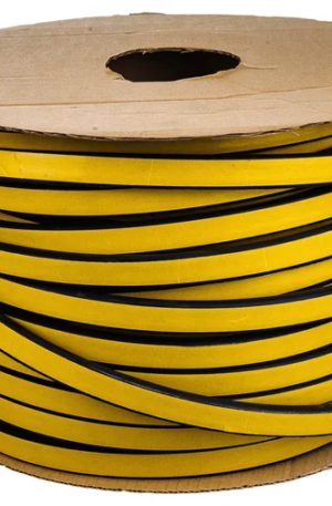 Самоклеящийся уплотнитель SilaPro D50м, 21х15мм, черный — Надежность и удобство монтажа!