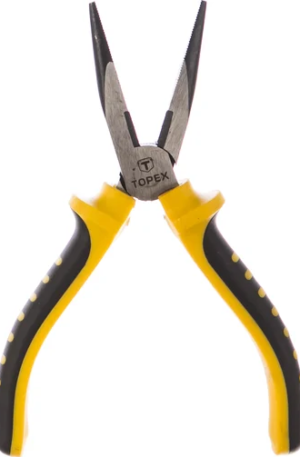 Удлинённые прямые плоскогубцы TOPEX 160 мм 32D101 — надёжный инструмент для точных работ!