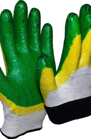 Утепленные перчатки с двойным латексным покрытием от ООО Компания САБ — надежность и комфорт в каждой паре!