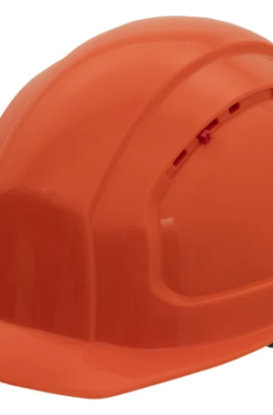 Защитная каска Gigant Zip оранжевая, храповая регулировка GHZ-21