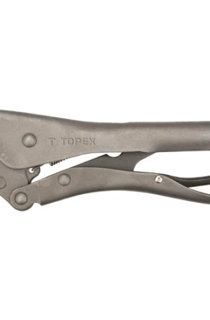 Зажимные клещи с закругленными губками TOPEX 225 мм 32D855 — надежный инструмент для вашего мастерства!