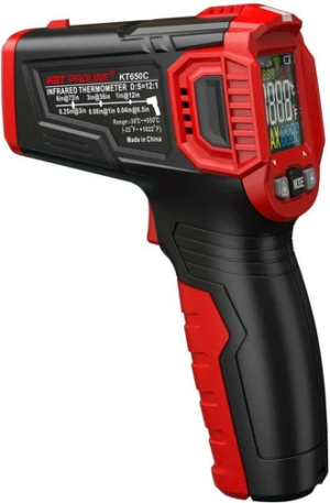 Бесконтактный цифровой пирометр КВТ KT 650C PROLINE 87243