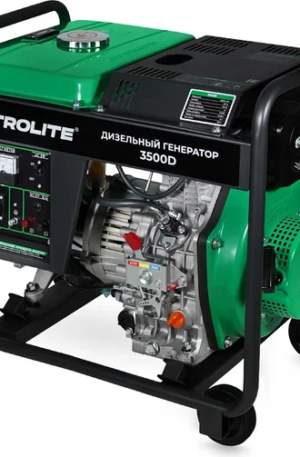 Дизельный генератор Electrolite Электрический 3500D (дизель, 3.5 кВт, ручной запуск, 220 В)