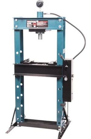 Гидравлический напольный пресс с манометром Forsage 30 т, ручной/ножной привод F-TY30002(15460)