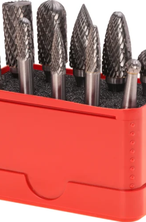 Набор борфрез твердосплавных HM 10 шт Ruko 116002