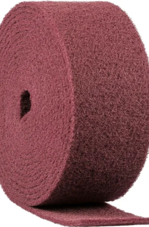 Профессиональная лента PACK INNOVATION Скотч-Брайт, 100 мм, 10 м, Красный, 1 Рулон IP0VF00100.10-1