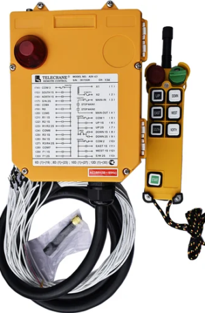 Радиоуправление TELECRANE A24-6D (пульт 6 кн., 2 скорости, питание 220/380 В) 00005569