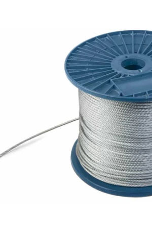 Стальной оцинкованный трос Netlink DIN 3055 4 мм, 200 м 00000000110