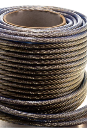 Стальной трос в ПВХ оплетке BEFAST DIN3055 8/10, 50 м TCPVC081050S