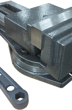 Станочные тиски 200 мм, поворотные, с открытым винтом серии QB GRIFF b241203