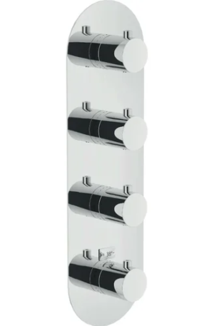 Термостатический смеситель для ванны Nobili PLUS WE00104/TCR 4 выхода 00000106790