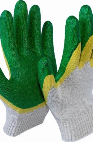 Трикотажные перчатки с двойным латексным покрытием ООО Компания САБ 10 класс, 200 пар ПЕР10.13