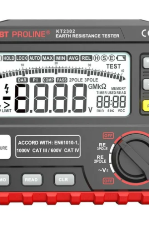 Цифровой измеритель сопротивления заземления КВТ KT 2302 PROLINE 87240
