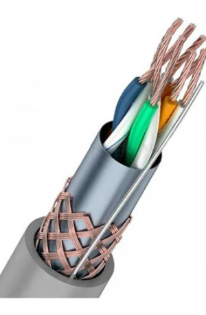 Кабель REXANT SFTP 4PR 24AWG CAT5e 305м STRANDED 01-0343