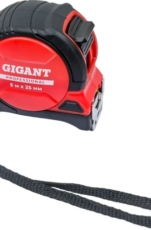 Рулетка Gigant Professional с магнитным зацепом 5м 25мм GPGW-11